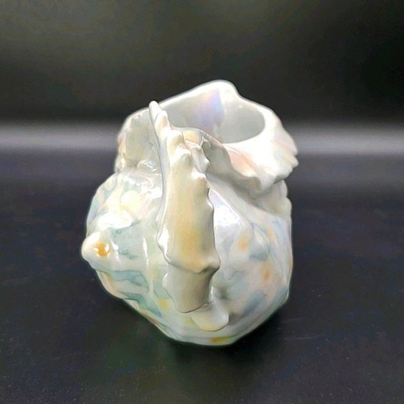 Royal Bayreuth Nautilus Shell Creamer/Sugar Luster - Picture 5 of 13